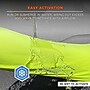 Chill-Its 6688 High Visibility Cooling Sun Shirt with UV Protection, ANSI Type R, Class 2, Lime, 2XL (12140)~#|#~DF11D607-6929-4F27-A01D0EAC90738FEA_sc7
