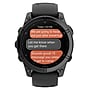 Garmin fenix E AMOLED Multisport GPS Smartwatch, Slate Gray & Black, 47mm (GRM0302503)~#|#~DF12F8E0-B741-4FD3-A3506FB9EDE9EAE4_sc7