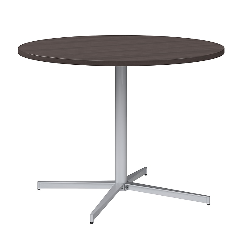 Bush Business Furniture 42" Round Conference Table, Storm Gray (99XTB42RSG) image 1