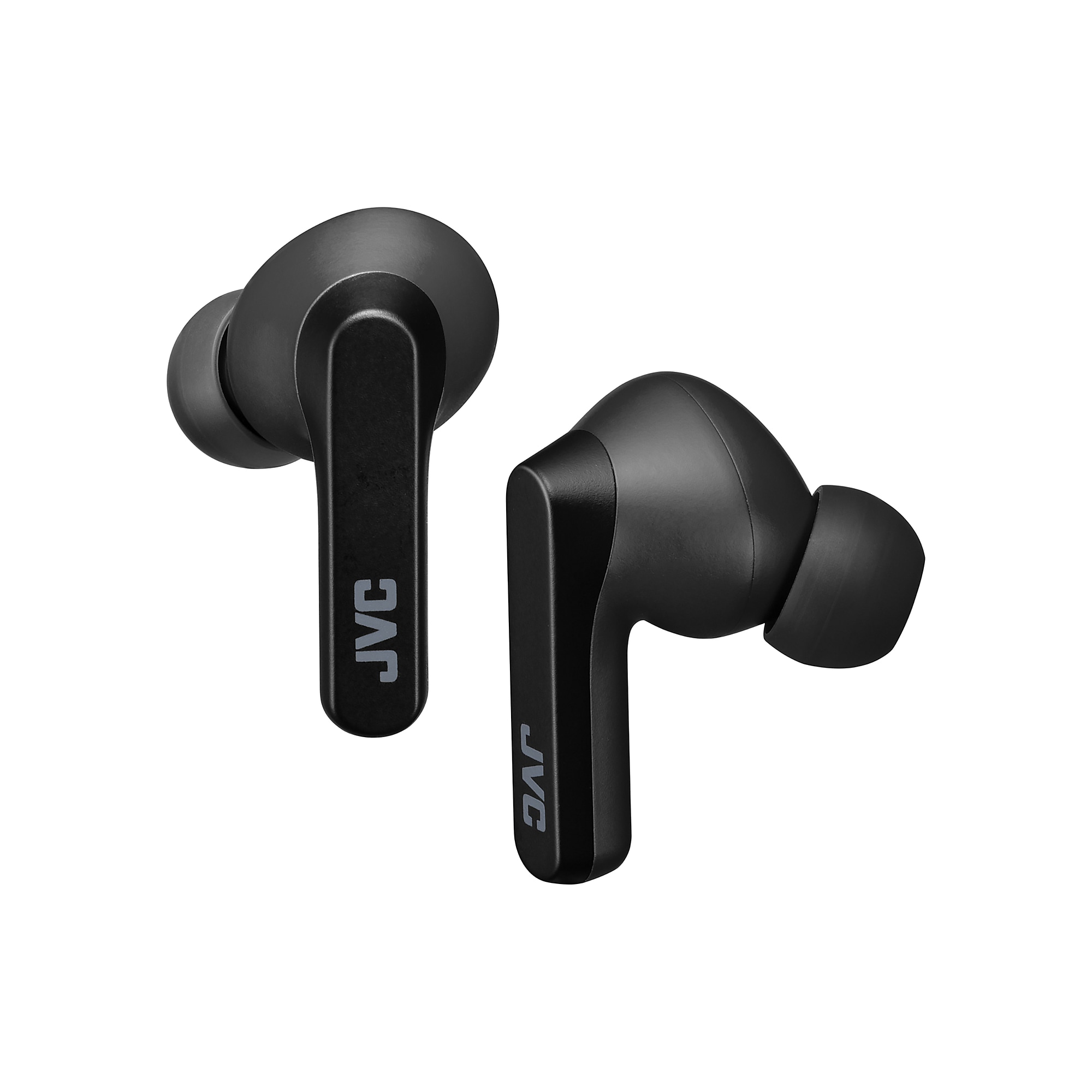 JVC RIPTIDZ True Wireless Earbuds with Charging Case, Bluetooth, Black (HAA9TB) Sansujyuku sansujyuku.com