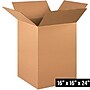 16" x 16" x 24" Shipping Boxes, 32 ECT, Brown, 20/Bundle (161624)~#|#~DF1D145D-3C9F-497E-86F7CF31EE99BAB6_sc7