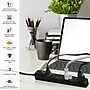 GoGreen Power 6 Outlet Mini Surge Protector, 2' Cord, White (GG-16103MIN)~#|#~DF215891-0BF5-422C-B4DFE7CC96A70C6B_sc7