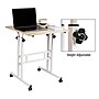 Mind Reader 20"W Manual Adjustable Standing Desk, White (SDROLLXL-WHT)~#|#~DF24318A-93E3-4167-87D34FE37FA7E504_sc7
