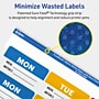 Avery TrueBlock Laser/Inkjet Rectangle Multipurpose Labels, 1-1/4" x 2-3/8", White, 900/Box (94227)~#|#~DF252D87-E86B-4D4C-A5582BA2BF028848_sc7