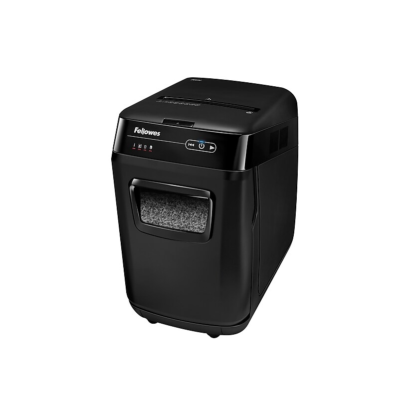 Fellowes AutoMax 200M 200 Sheet Micro-Cut Personal Shredder (4656201) image 1