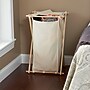 Household Essentials X‑Frame Wood Laundry Hamper with Folding Beech Frame and Washable Cream Poly‑Cotton Bag (HH6785-1)~#|#~DF2FC362-1382-48F7-89E53EFBD413EB5F_sc7