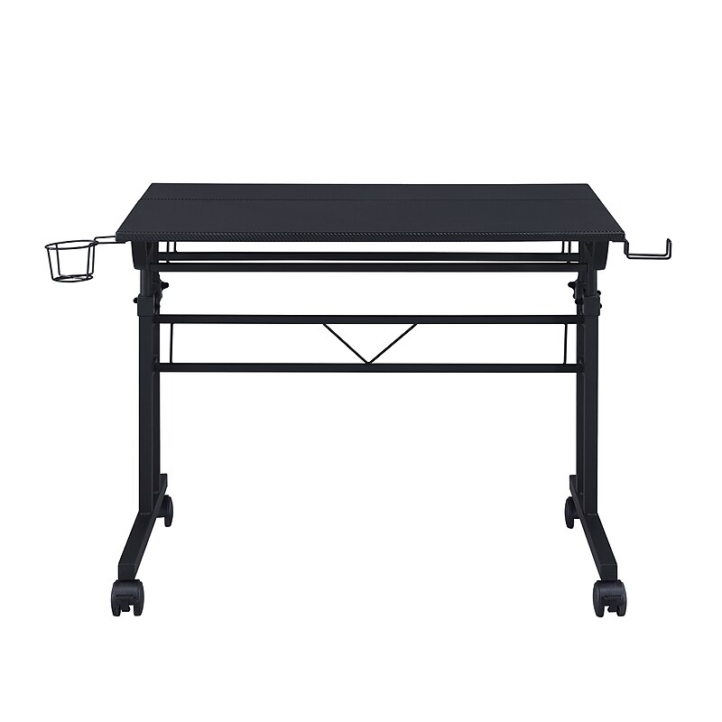 Techni Mobili 36" Mobile Desk, Black (RTA-3800SU-BK) image 1