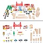 Hey! Play! Wooden Train Set & Play Table, Multicolored (80-HJD931120)~#|#~DF403F88-F4F4-4522-9E55ED19867CF991_sc7