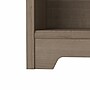 Bush Furniture Cabot 66"H 5-Shelf Bookcase with Adjustable Shelves, Ash Gray (WC31266)~#|#~DF4356B0-D4B4-422E-A3B6A829F6CC2192_sc7