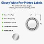 Avery Circle Multipurpose Labels, 2" Dia., White, 120/Pack (19479370603)~#|#~DF454719-341B-4FC2-ACF08037A9E53335_sc7