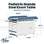 Viva Comfort Pediatric Exam Table with Step Stool & Storage, 500 lbs. Capacity, Blue (ADI996-09-PMB-BLU-MK)~#|#~DF46019A-0753-4C43-8334939B4E59DCA4_sc7