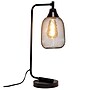 Lalia Home Studio Loft Industrial Mesh LED Desk Lamp, 19", Matte Black (LHD-2000-BK)~#|#~DF494582-531E-4D7E-9D6BD56A74C7AB56_sc7