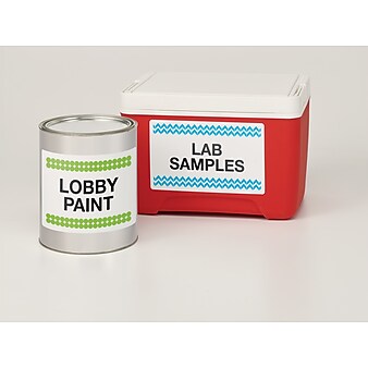 Avery Durable Laser Identification Labels, 5" x 8 1/8", White, 100 Labels Per Pack (6579)