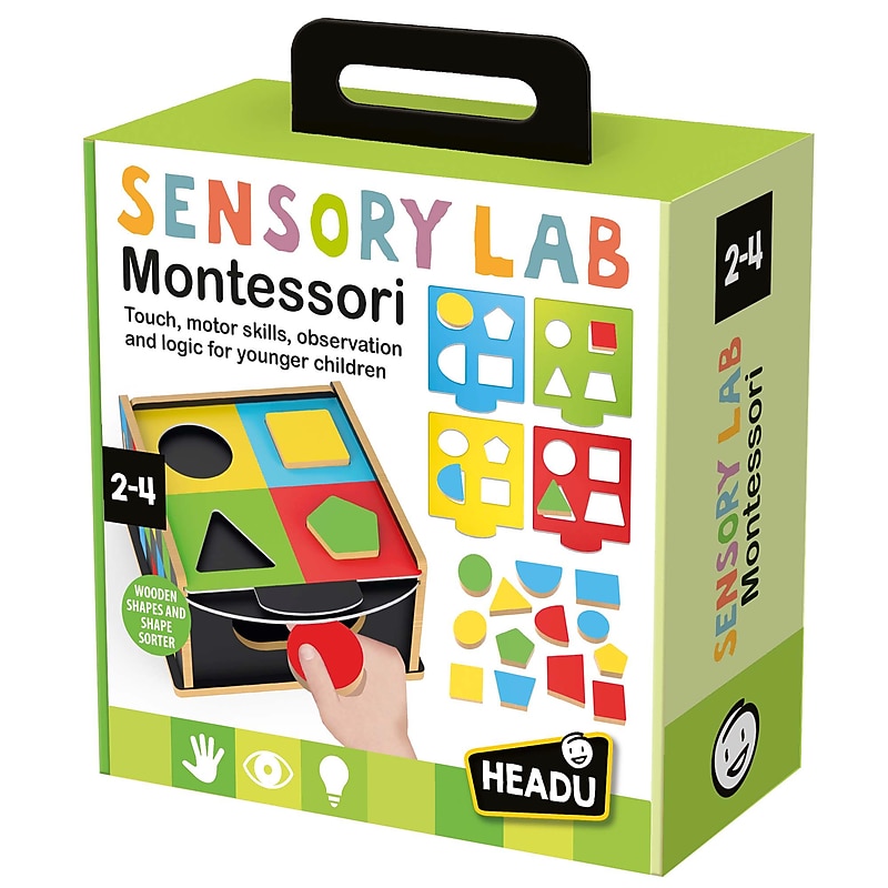 Headu Sensory Lab Montessori, Assorted Colors (HDUMU57861) image 1