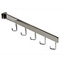 Nahanco Rectangular Tubing 5-Hook Waterfall, Chrome (RH5H)~#|#~DF52C200-24BE-44F8-A657E3E5979C7E65_sc7