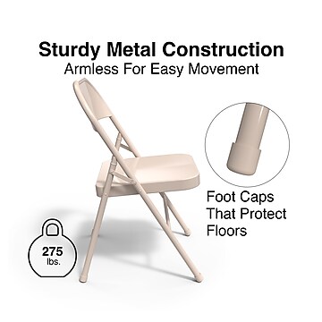 Staples Office Chair, Taupe, 4/Pack (51503)