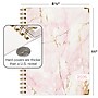 2026 Global Printed Products Pink Marble 8.5" x 11" Weekly & Monthly Planner, Paperboard Cover (NRY26-8511-01)~#|#~DF5879BD-93CB-4369-A01DB8546B27B67F_sc7