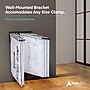 AdirOffice Steel Hanging Wall File, For Blueprint & Large-Format Files, Black (617-BLK-KIT1)~#|#~DF5AA219-308B-46AD-BE9D267C6E383C5C_sc7