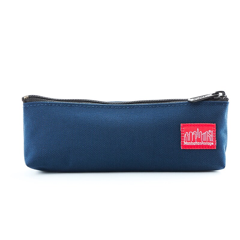 Manhattan Portage Fountain Nylon Zipper Pencil Case, Navy (1066 NVY) image 1