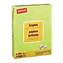 Staples Brights Multipurpose Paper, 24 lbs., 8.5" x 11", Lime, 500/Ream (20105)~#|#~DF5FB51E-047E-4C85-B7DA95ACD0B18A56_sc7