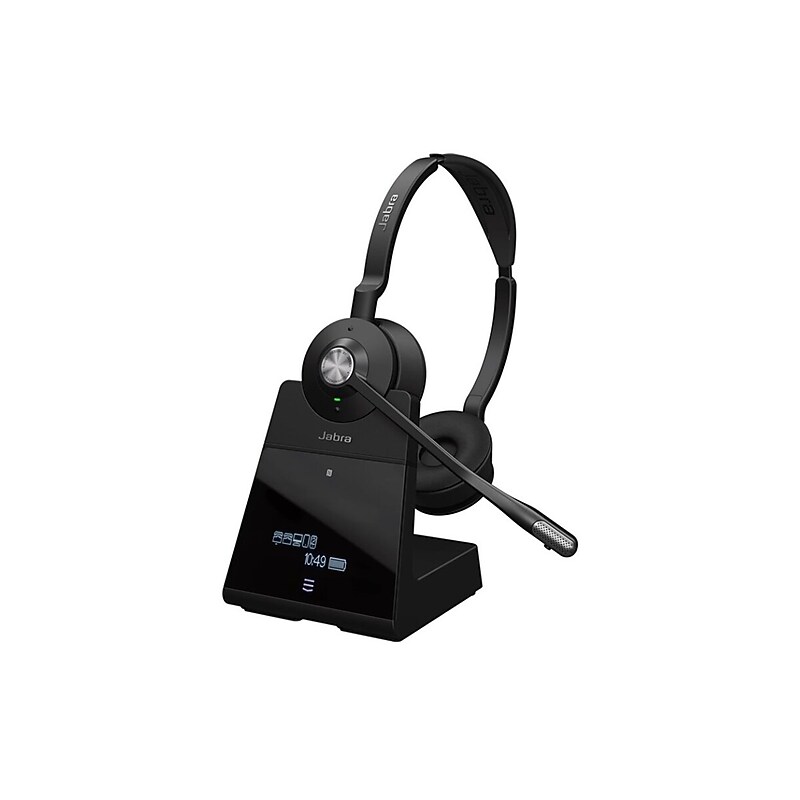 Jabra Engage 75 SE Wireless Bluetooth Stereo Phone & Computer Headset, UC Certified, Black (9659-583-125) image 1
