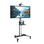 Mount-It! 2-Shelf Mobile Height Adjustable TV Cart for 32"-70" Displays, Gray (MI-875)~#|#~DF6771B7-0E83-4651-9430B4268C1E7C6F_sc7