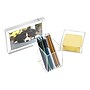 Mind Reader Plastic Desk Organizer Set,  Clear, 3 Pieces (DESK3PAC-CLR)~#|#~DF68F8BE-9F2B-4A31-BD9145EEE389AE1D_sc7