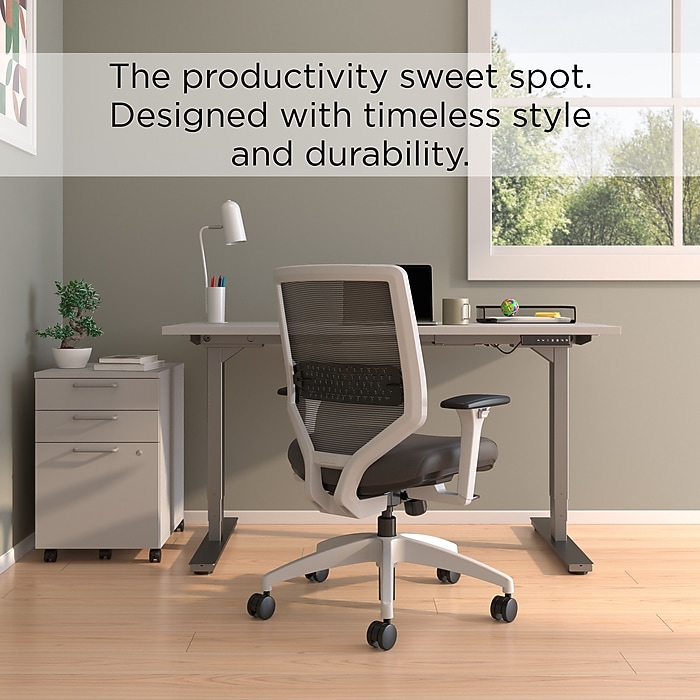 Union & Scale™ Lewis Ergonomic Mesh Swivel Computer and Desk Chair