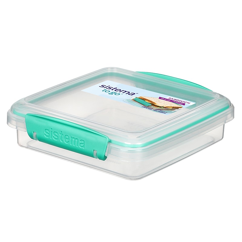 Newell Sistema Snack Container, Clear (21647) image 1