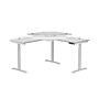 VersaDesk PowerLift 60"W Electric Corner Adjustable Standing Desk, White (PLCSD6060-WW-APP)~#|#~DF77E601-7783-4F2C-A21C829CB4A5EFF1_sc7