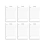 Better Office To-Do List Notepad, 5.5" x 8.5", Ruled, White, 50 Sheets/Pad, 6 Pads/Pack (25835-6PK)~#|#~DF7E0B38-BF57-4B6B-8280AD5CCC508F7F_sc7