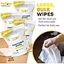 Yellow Essentials Hand Sanitizing Wipes Refill, 2000 Wipes/Roll, 4 Rolls/Carton, 8000 Wipes/Carton (YE001-2000-4PK)~#|#~DF7E0BDB-9840-4A9C-98D62A388BABCD79_sc7