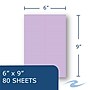 Roaring Spring Enviroshades Steno Notebook, 6" x 9", 80 Sheets/Pad, Gregg Ruled, Recycled Orchid Paper, 4 Bks/Pk (12264)~#|#~DF82AA06-A3B6-4437-89907505D0A291EB_sc7