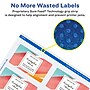 Avery Laser/Inkjet Multipurpose Rectangle Labels, 2" x 3.75", White, 800 Labels/Box (94240)~#|#~DF84339B-3C12-4A30-B77918218C94B07E_sc7
