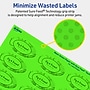 Avery Oval Multipurpose Labels, 1-1/8" x 2-1/4", Neon Green, 210/Pack (94054)~#|#~DF8536F0-90CB-406C-B60C17BF611BFEBD_sc7
