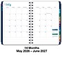 2026-2027 Excello Brands 8" x 5.5" Academic Weekly & Monthly Planner, Paperboard Cover, Dragonflies (FSHN-AY26-58-59)~#|#~DF8A29E2-7147-46BA-992F52766B3ECB77_sc7