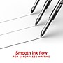 Staples Optiflow+ Rollerball Pens, Fine Point, 0.7mm, Black Ink, Dozen (ST63315)~#|#~DF8C3BB7-9EBB-48F4-8004D6E9B1766477_sc7