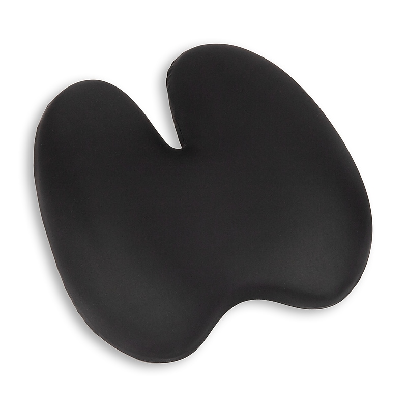 Mind Reader Memory Foam Lumbar Support Pillow Office Chair Back Cushion, Black (BBACK-BLK) image 1