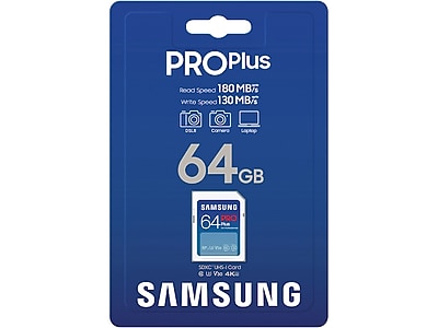 Samsung PRO Plus 64GB SDXC Memory Card - Thumbnail 2