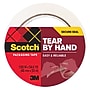 Scotch Tear By Hand Packing Tape, 1.88" x 54.6 yds., Clear, 6/Pack (3250-TBH-12GC)~#|#~DF9D12F9-EF2B-4122-91C96C3DB0B17E40_sc7
