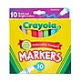Crayola Markers, Broad Tip, Assorted, 10/Pack (58-7725)~#|#~DF9EC0B6-67ED-46B0-B063EA012B2431B1_sc7