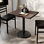 Flash Furniture Bennett Wooden Commercial Indoor Table, 30" x 24", Dark Brown Top/Black Base (GSF2430DBTR18)~#|#~DF9FE8DB-5991-422E-B3D70903FD28C48A_sc7