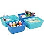 Humble Crew Small Storage Bins, Navy/Teal, 4/Pack (SM111)~#|#~DFA2FF60-299D-4C15-816EC3A69D8A3698_sc7