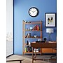 Infinity Instruments Lux Wall Clock, Plastic/Glass, 12" (14917BK-S3140)~#|#~DFA7D5F3-E403-49E2-AAA8F7B0281E9050_sc7