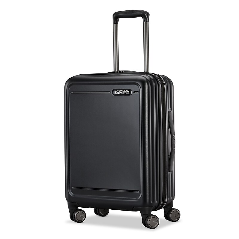 American Tourister 18.9" Hardside Carry-On Suitcase Spinner, Black (152600-1041) image 1