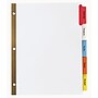 Avery Big Tab Insertable Paper Dividers, 5 Tabs, White (11121)~#|#~DFAC6E68-5425-48B2-93480BB4934A7BA3_sc7
