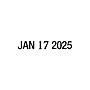 2000 Plus S-220 Economy Self-Inking Date Rectangle Stamp, Black Ink (010129)~#|#~DFB0BD31-EDA0-457E-A4DCA7DA0CA9A93D_sc7
