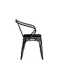Flash Furniture Luna Indoor-Outdoor Chair with Arms, Black with Black Seat (CH31270BKPL1B)~#|#~DFB52B17-F0A2-4A0C-AFDC6E23A8C4772A_sc7