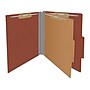 Medical Arts Press Pressboard Classification Folder, 1-Divider, 2" Expansion, Letter Size, Red, 10/Box (DV-T42-14-3RED-PKT)~#|#~DFB5DFF4-1CB0-40C5-93E03D691DA45EDC_sc7