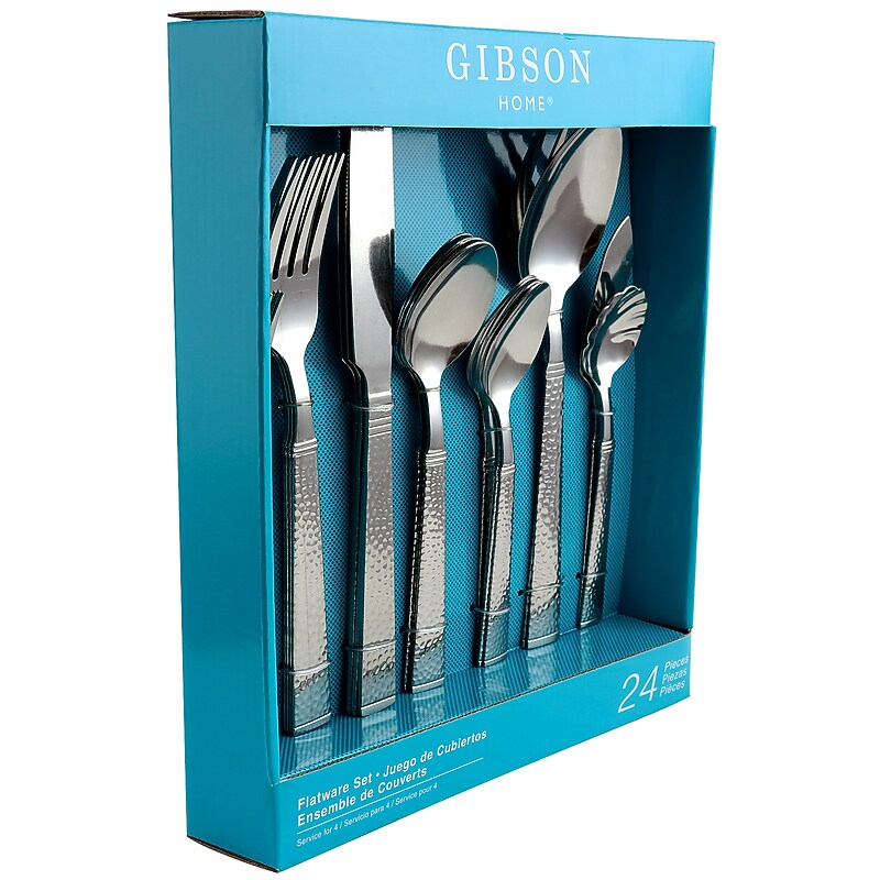 Gibson Prato 937100062M Stainless Steel Flatware Set image 1